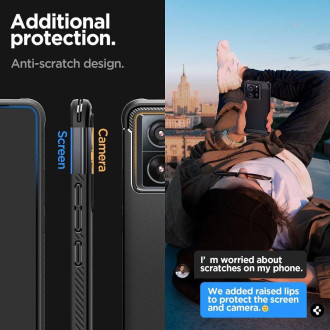 Pouzdro Spigen Rugged Armor pro Xiaomi 13T / 13T Pro - matná černá