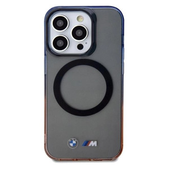 Pouzdro BMW Gradient Bumper MagSafe pro iPhone 15 Pro - šedé