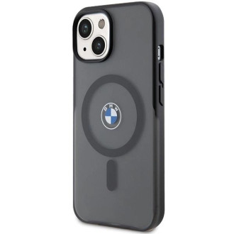 Pouzdro BMW IML Signature MagSafe pro iPhone 15 Plus / 14 Plus - černé