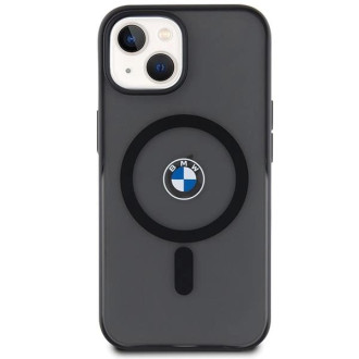 Pouzdro BMW IML Signature MagSafe pro iPhone 15 Plus / 14 Plus - černé