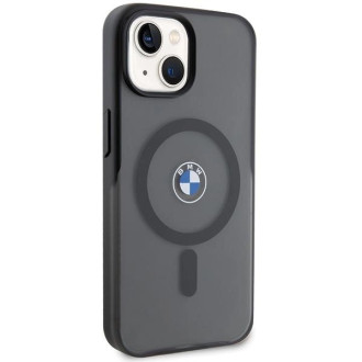 Pouzdro BMW IML Signature MagSafe pro iPhone 15 Plus / 14 Plus - černé