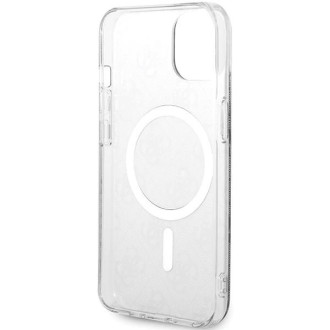Guess 4G MagSafe pouzdro pro iPhone 15 Plus / 14 Plus - černé