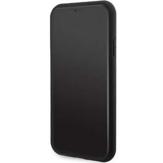 Pouzdro Guess 4G Triangle Metal Logo pro iPhone 11 / XR - černé