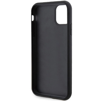 Pouzdro Guess 4G Triangle Metal Logo pro iPhone 11 / XR - černé