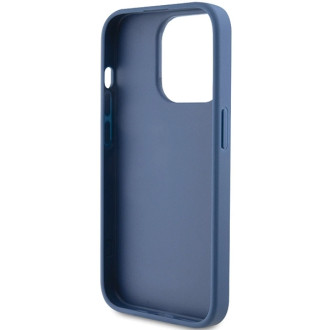 Pouzdro Guess 4G Stripe Collection pro iPhone 15 Pro - modré