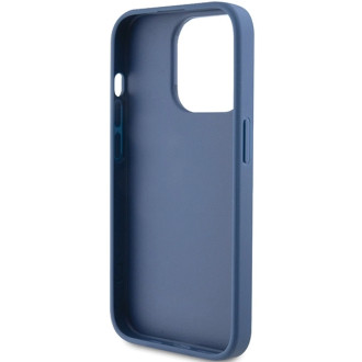 Pouzdro Guess 4G Big Metal Logo pro iPhone 15 Pro Max - modré