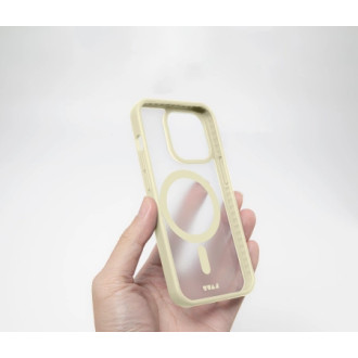 Pouzdro LAUT Crystal Matter X s MagSafe pro iPhone 13 / 14 / 15 - průhledné a černé