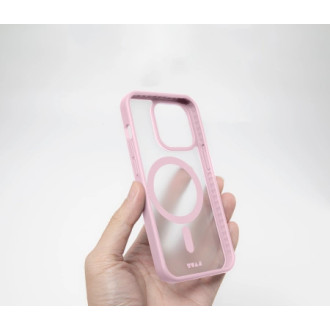 Pouzdro LAUT Crystal Matter X s MagSafe pro iPhone 13 / 14 / 15 - průhledné a černé