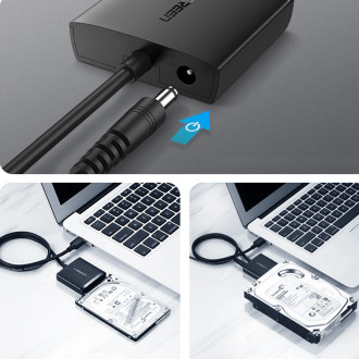 Ugreen USB3.0 adaptér pro 2,5&quot; / 3,5&quot; SATA disk černý (CM257)