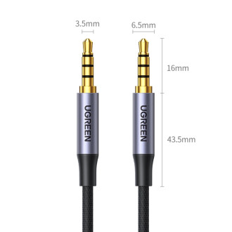 Ugreen cable AUX mini jack 3.5mm cable (male) - 3.5mm mini jack (male) 3m black (AV183)