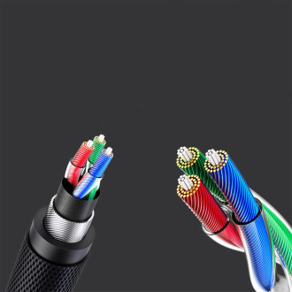 Ugreen cable AUX mini jack 3.5mm cable (male) - 3.5mm mini jack (male) 3m black (AV183)