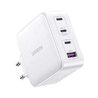 Rychlonabíječka GaN 3xUSB C / USB 100W PPS Ugreen CD226 - bílá