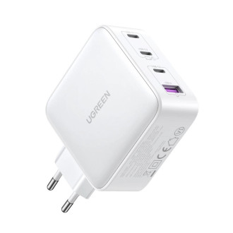 Rychlonabíječka GaN 3xUSB C / USB 100W PPS Ugreen CD226 - bílá