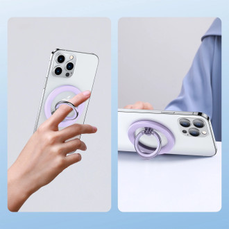 Magnetický držák telefonu Joyroom JR-Mag-M2 MagSafe - fialový