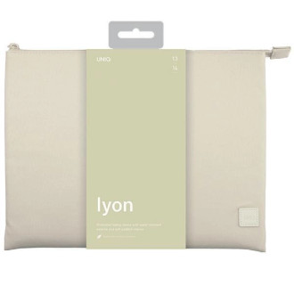 Uniq Lyon Waterproof RPET case pro 14&quot; notebook - béžová