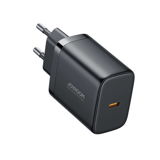 Rychlá nabíječka Joyroom JR-TCF11 až 25W + kabel USB-C / USB-C 1m - černá