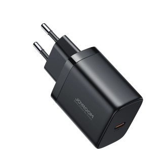 Rychlá nabíječka Joyroom JR-TCF11 až 25W + kabel USB-C / USB-C 1m - černá
