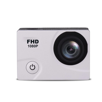 DV2400 Full HD Wi-Fi 12Mpx sportovní kamera, širokoúhlá vodotěsná + příslušenství - bílá
