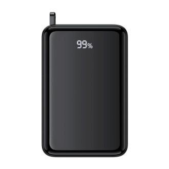 Powerbanka Acefast M4 PD 67W 20000mAh s vestavěným kabelem - černá