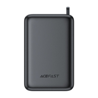 Powerbanka Acefast M4 PD 67W 20000mAh s vestavěným kabelem - černá