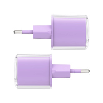 Acefast A53 PD 30W GaN USB-C nabíječka s displejem - fialová