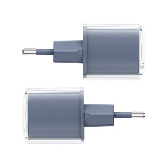 Acefast A53 PD 30W GaN USB-C nabíječka s displejem - šedá