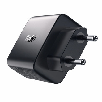Acefast A57 PD 35W GaN nabíječka 2 x USB-A + USB-C se 3 porty - černá