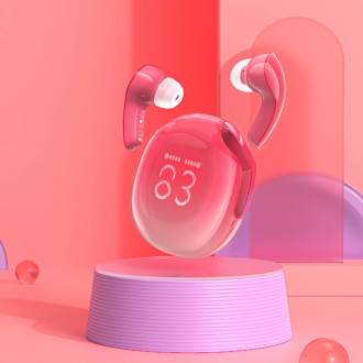 Bezdrátová sluchátka do uší Acefast T9 Bluetooth 5.3 - červená