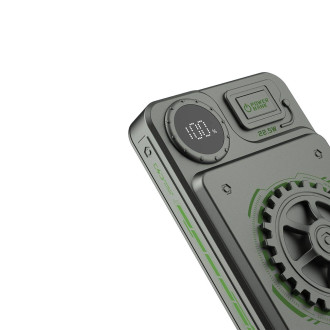 Powerbanka Dudao K24 USB-A / USB-C 10000mAh - šedá