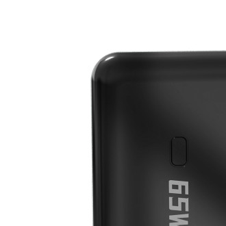 Dudao K65 Powerbanka s USB-A / USB-C displejem 20000mAh 65W – černá
