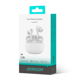Bezdrátová sluchátka TWS Joyroom Funpods Series JR-FB3 Bluetooth 5.3 – bílá
