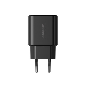 EU Joyroom JR-TCF05 20W USB-A USB-C nabíječka + USB-C kabel - černý