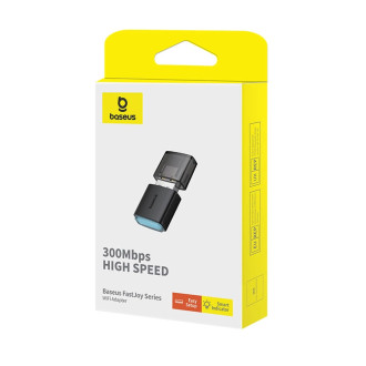 Baseus BS-OH169 300Mb/s USB síťová karta - černá