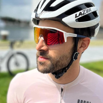 Polarizační cyklistické brýle Rockbros SP304 - šedé