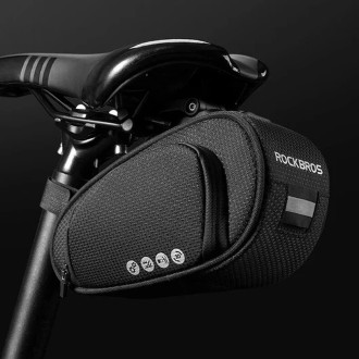 Taška na kolo Rockbros C40 pod sedlo - černá