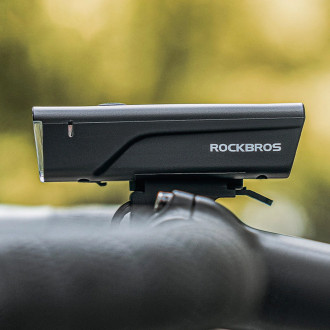 Rockbros přední světlo na kolo 24510003001 260 lm - černé