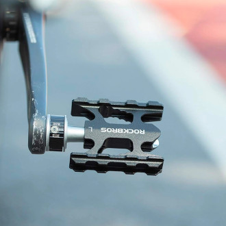 Sada pedálů z hliníkové slitiny Rockbros K320F-BK MTB - černá