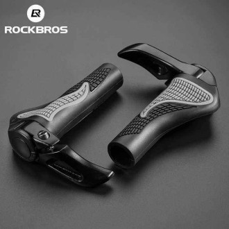 Sada držáků na kolo Rockbros BT1007B s klaksony - černá