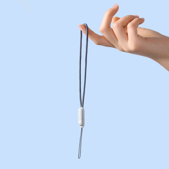 Šňůrka na sluchátka AirPods / telefon Baseus Crystal Series - šedá