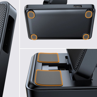 Joyroom JR-WQS01 Samsung Galaxy USB-C 4v1 nabíjecí stanice skládací - černá