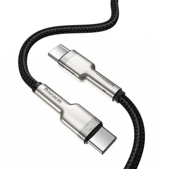 Baseus Cafule Metal Data cable USB Type C - USB Type C 100 W (20 V / 5 A) Power Delivery 1 m black (CATJK-C01)