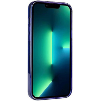 Pouzdro Audi IML Big Logo MagSafe pro iPhone 13 Pro Max - modré