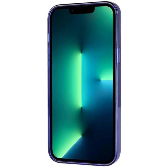 Pouzdro Audi IML Big Logo MagSafe pro iPhone 13 Pro Max - modré
