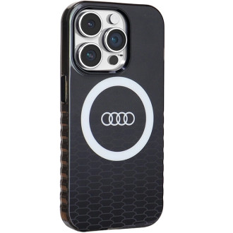 Pouzdro Audi IML Big Logo MagSafe pro iPhone 14 Pro - černé