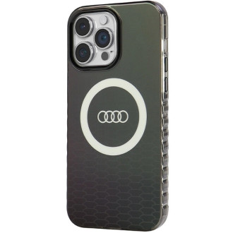 Pouzdro Audi IML Big Logo MagSafe pro iPhone 14 Pro Max - černé