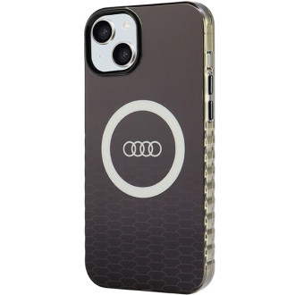 Pouzdro Audi IML Big Logo MagSafe pro iPhone 15 Plus / 14 Plus - černé