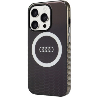 Pouzdro Audi IML Big Logo MagSafe pro iPhone 15 Pro - černé