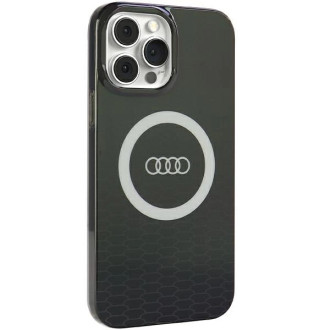 Pouzdro Audi IML Big Logo MagSafe pro iPhone 13 Pro / 13 - černé