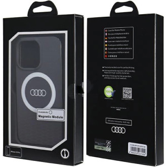 Pouzdro Audi IML Big Logo MagSafe pro iPhone 13 Pro / 13 - černé