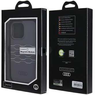 Pouzdro Audi IML MagSafe pro iPhone 13 Pro / 13 - černé